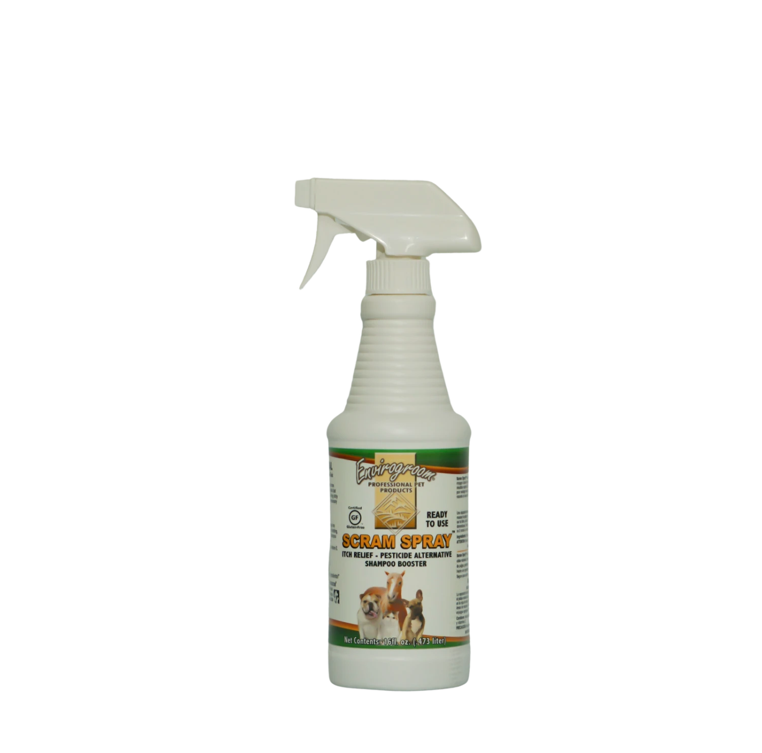 Envirogroom Scram Spray Itch Relief Pesticide Alternative 16oz 3 Envirogroom Scram Spray Itch Relief Pesticide Alternative 16oz