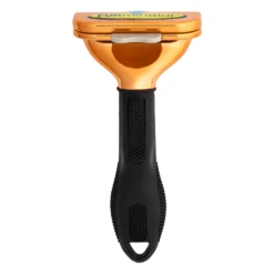 Furminator DeShedding Tool - Medium Dog Long Hair Metalic [Rose Gold] -Pet Care Shop FU 02516 5