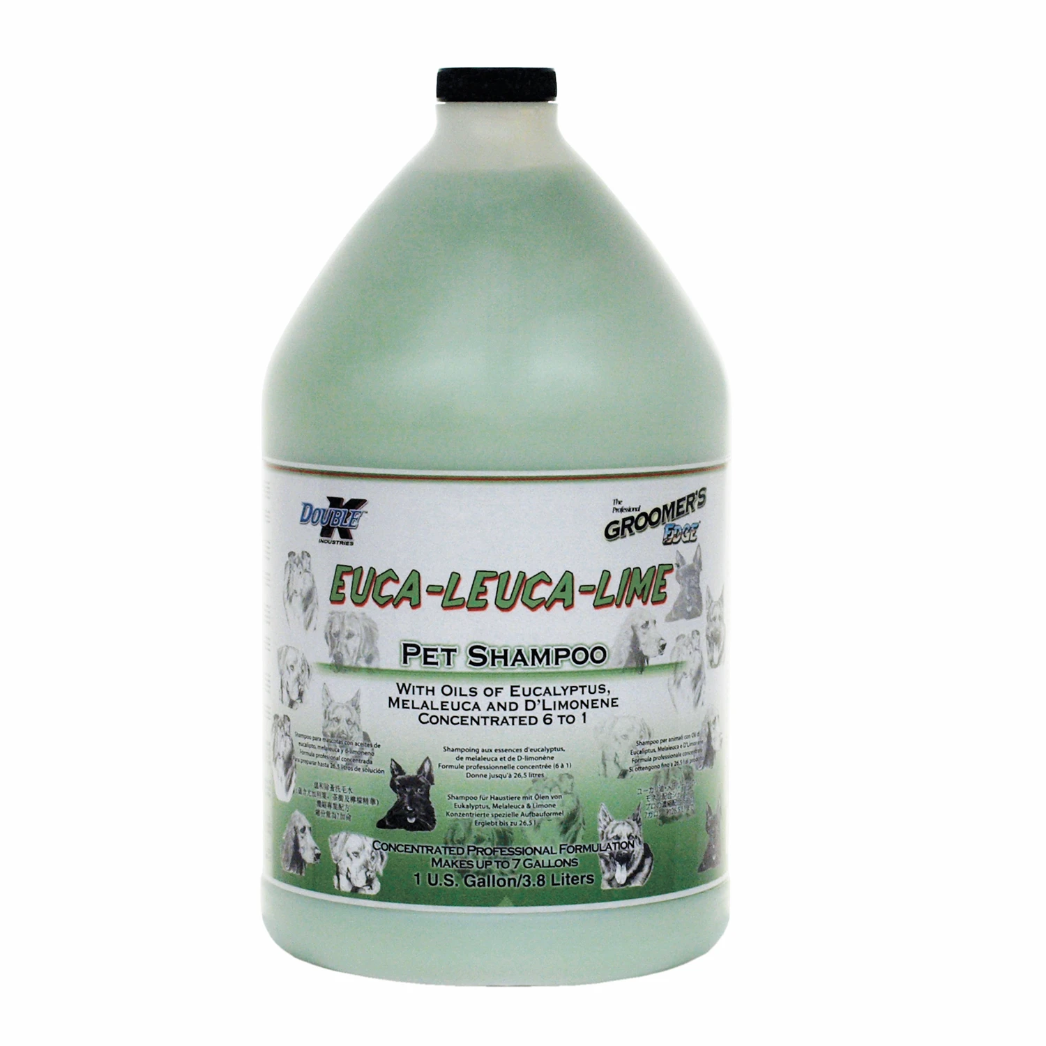 Groomer's Edge Euca Leuca Lime Shampoo 3.8L 3 Groomer's Edge Euca Leuca Lime Shampoo 3.8L