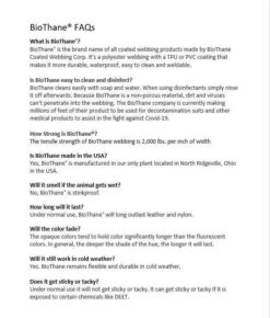 GroomTech Biothane Grooming Loops With Ring 18" X 1/2" - Teal -Pet Care Shop GT GL1812 TE 3