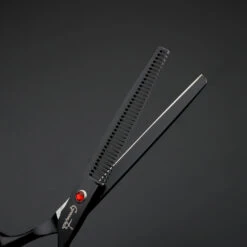 Groomtech Spring Black Pet Grooming Scissors Kit, Set Of 4 With Comb -Pet Care Shop GT SP070 Set4 7