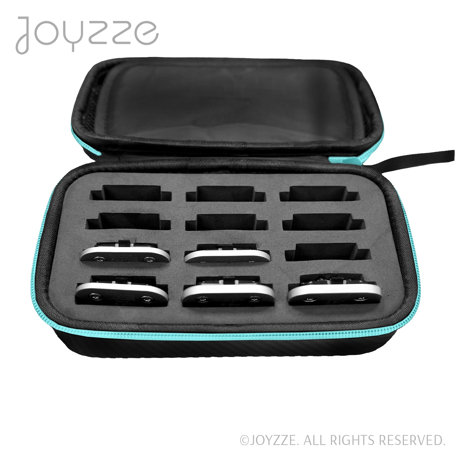 Joyzze Hard Blade Storage Case Fits 12 Blades - Neon Green 9 Joyzze Hard Blade Storage Case Fits 12 Blades - Neon Green - Image 7
