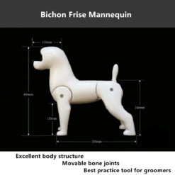Mr. Jiang Bichon Frise Mannequin / Model Dog -Pet Care Shop MJ BF01 2