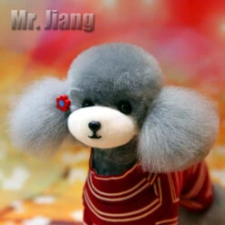 Mr. Jiang Teddy Bear Full Body Coat / Model Dog [Grey] -Pet Care Shop MJ TB02G 2