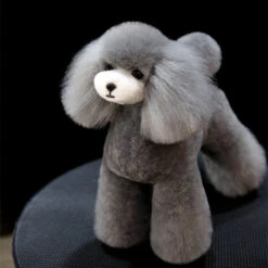 Mr. Jiang Teddy Bear Full Body Coat / Model Dog [Grey] -Pet Care Shop MJ TB02G 3