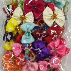 Ollie Tilly Everyday Dog Bows 50pcs, 100-44T 7 Ollie Tilly Everyday Dog Bows 50pcs, 100-44T -Pet Care Shop OT 100 44T 1