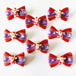 Ollie Tilly Christmas Dog Bows 50pcs, 108-67G
