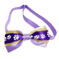 Ollie Tilly Dog Pawprint Bow Tie 10pcs, 300-101C -Pet Care Shop OT 300 101C 2