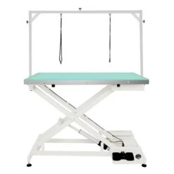 Shernbao Electric Lifting Table With LED Light And H Frame