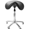 Ergonomic Saddle Stool With Planetary Casters -Pet Care Shop S GC002SW
