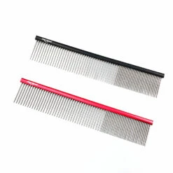 Shernbao Professional Pet Comb 18.7cm [Black] -Pet Care Shop S GSC187 BK 2