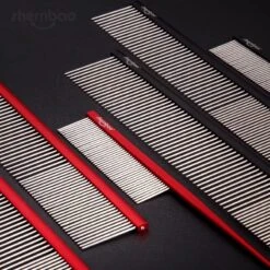 Shernbao Professional Pet Comb 24cm [Black] -Pet Care Shop S GSC245 BK 3