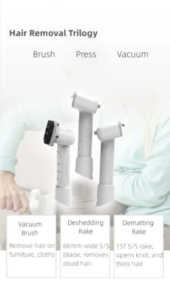 Shernbao Anion Blow Dryer & Vacuum Mini For Cat -Pet Care Shop S SMD06P 7