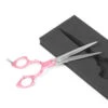 Shark Teeth Asian Fusion Shear Straight 6.5" [Pink] -Pet Care Shop S STCS650 PK