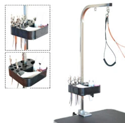 Shernbao Groomer's Tool Storage Caddy [Pink] -Pet Care Shop S TS01 PK 4