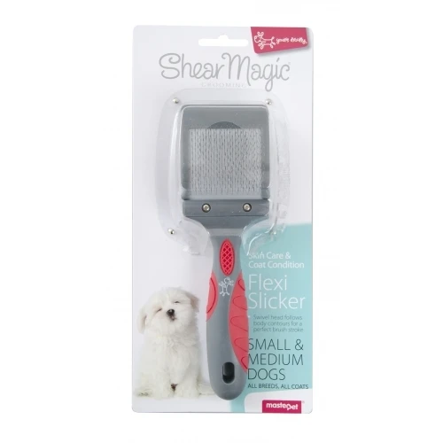 Shear Magic Flexi Slicker Brush - Small & Medium 4 Shear Magic Flexi Slicker Brush - Small & Medium - Image 2