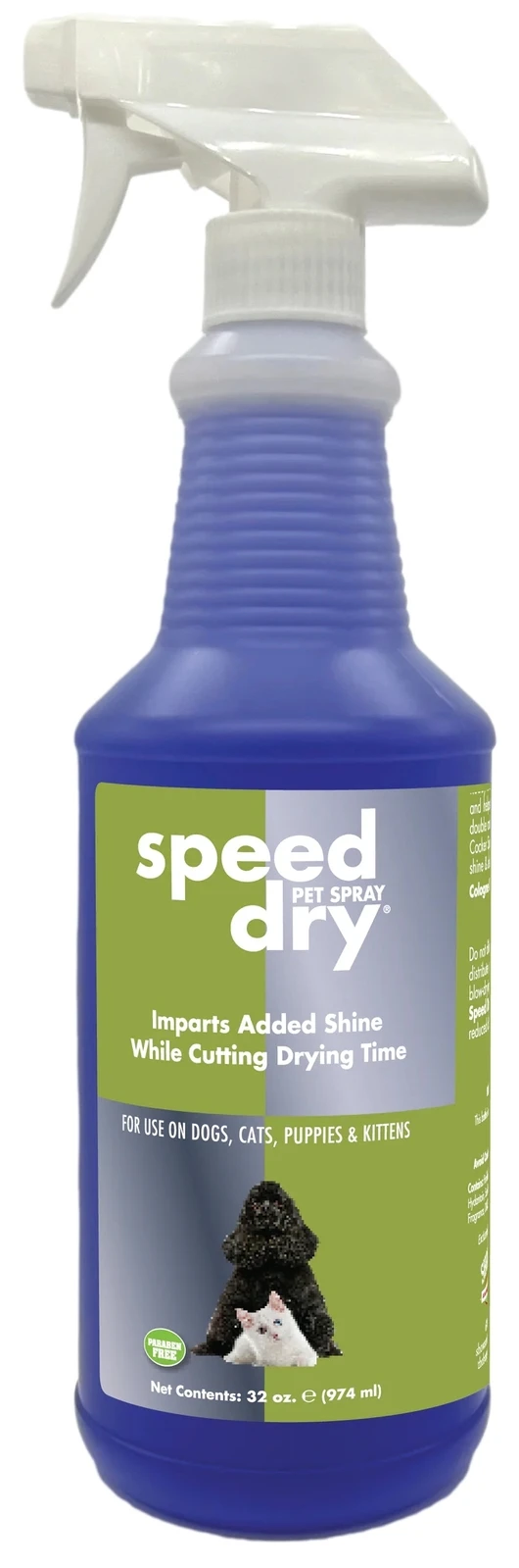 ShowSeason Speed Dry Pet Finishing Spray 32oz (974ml) 3 ShowSeason Speed Dry Pet Finishing Spray 32oz (974ml)