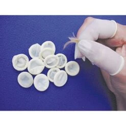 Show Tech Finger Condoms White 100 Pack - Medium -Pet Care Shop ST 85158 2