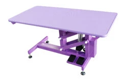 Aeolus Classic Z Shape Electric Lifting Table - Medium [Purple] -Pet Care Shop T FT802E PP 4