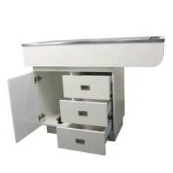 Dental Preparation Table With Stainless Steel Tub And Painted Cabinets -Pet Care Shop T FT851 2