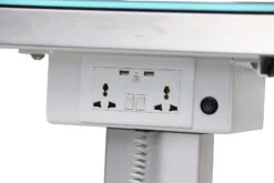 Aeolus LED Lighting Pedestal Lifting Table With Under Table Wheels -Pet Care Shop T FT893 2