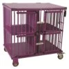 Aeolus 4-Berth Show Trolley With 4" Nylon Wheels - Large [Purple] -Pet Care Shop T KB511NAF PP Kit