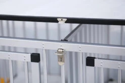 Aeolus 4-Berth Show Trolley With 6" Rubber Wheels - Large [Silver] -Pet Care Shop T KB511NAF SL Kit6W 5