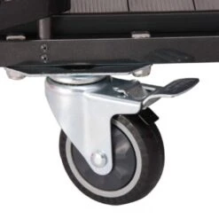 Aeolus 1-Berth Show Trolley With 4" Nylon Wheels - Small [Silver] -Pet Care Shop T KB513NAO SL Kit 4