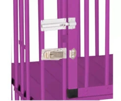 Aeolus 2-Berth Double Deck Show Trolley With 4" Nylon Wheels - XSmall [Purple] -Pet Care Shop T KB514NAT PP Kit 8