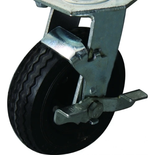 6" Rubber Wheels For Show Trolley, Set Of 4 3 6" Rubber Wheels For Show Trolley, Set Of 4