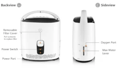 KANISTAR Veterinary / Homecare Oxygen Concentrator 2L (2020 Model) -Pet Care Shop T KO2 2FT