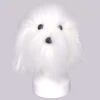 KissGrooming Head Hair For Teddy Bear And Bichon Model Dog [White] -Pet Care Shop T RMD23B1