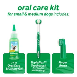 Tropiclean Fresh Breath Oral Kit For Small & Medium Dogs -Pet Care Shop TC 00128 3