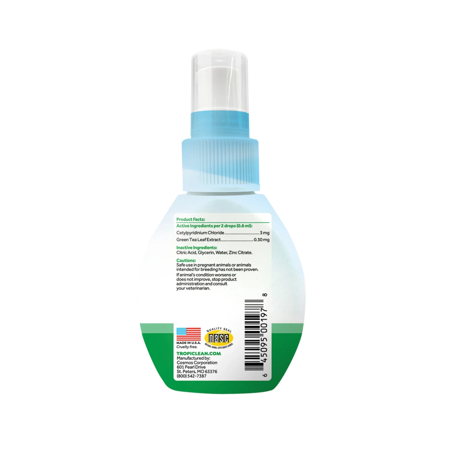 Tropiclean Fresh Breath Drops 52ml 4 Tropiclean Fresh Breath Drops 52ml - Image 2
