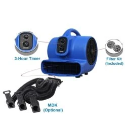 XPower X430TF Cage Dryer / Air Mover 350w -Pet Care Shop XP X430TF 4